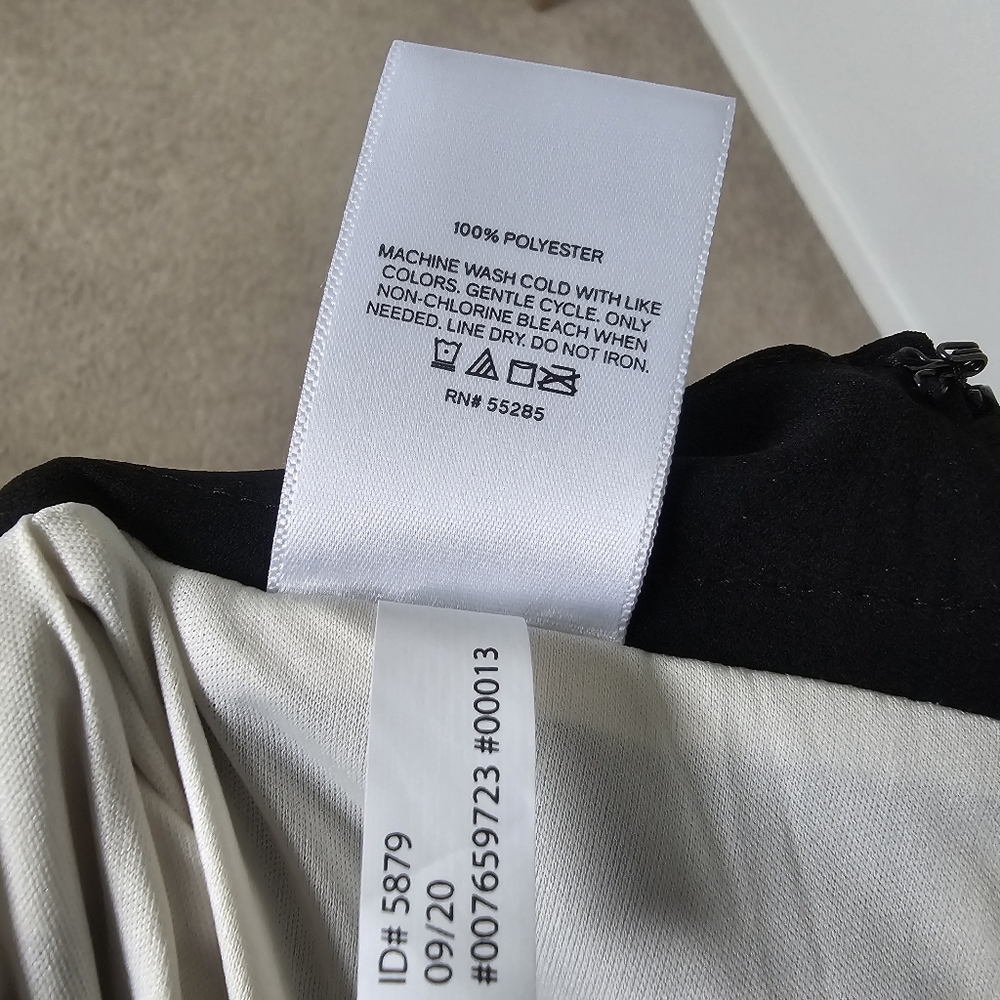 NWT - Express Colorblock Accordion Midi Skirt - Picture 4 of 8
